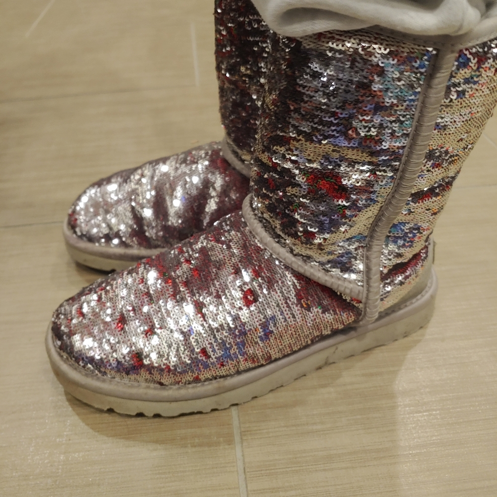 Sequins UGG 6 boots